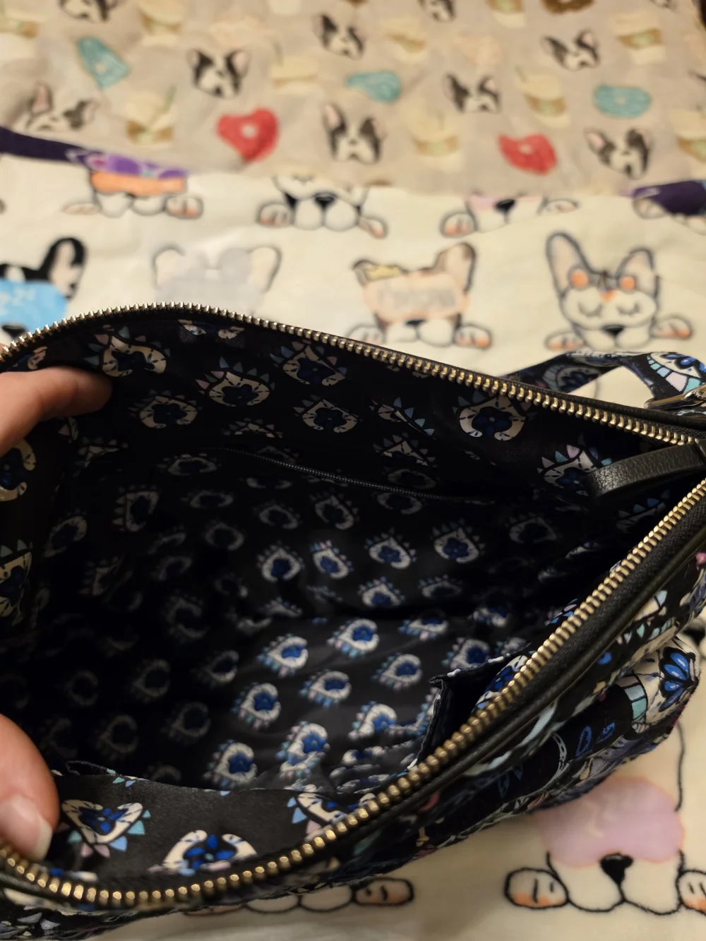 Vera Bradley Carson Shoulder Bag with Wallet In Bramble
